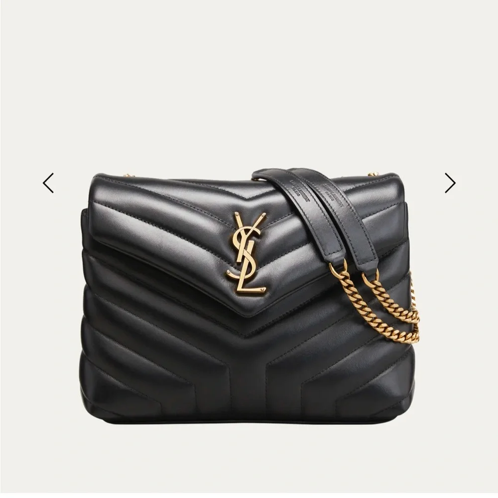 YSL Loulou Small Shoulder Bag in Quilted Leather - Picture 1 of 15